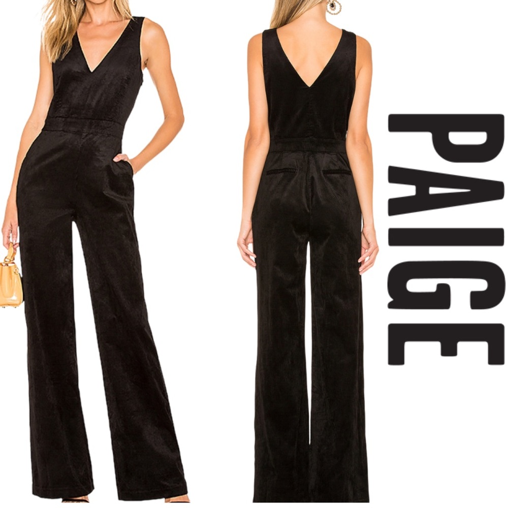 ♦️SOLD♦️NWT PAIGE Sienne Corduroy Jumpsuit - Picture 1 of 14